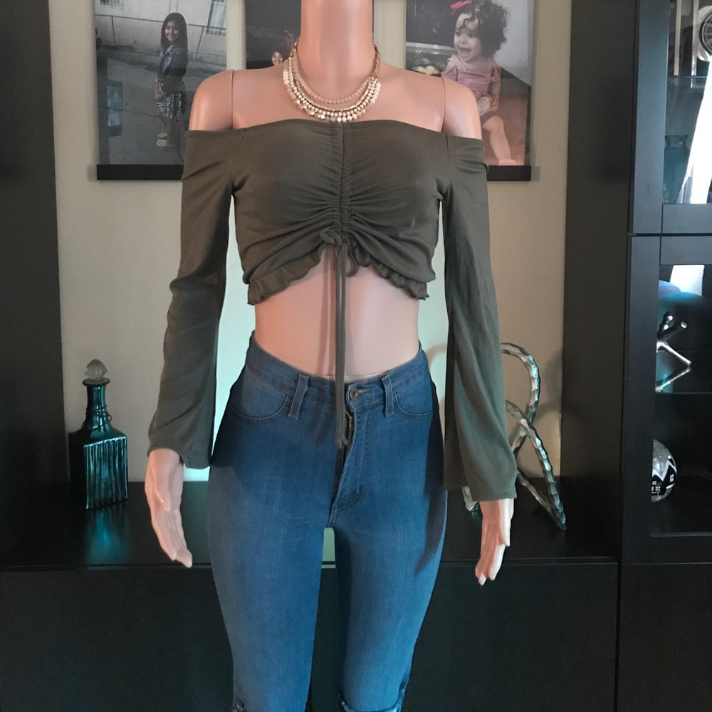 "Olive " green long sleeve